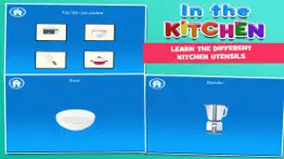 in the kitchen flash cards for kids iphone screenshot 2