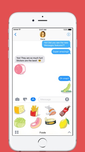 Foods stickers by mikhail for iMessage(圖1)-速報App