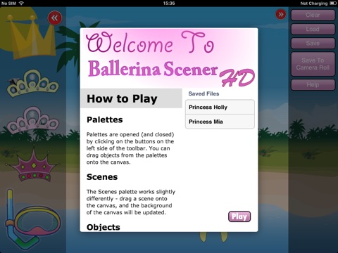 Ballerina Scener HD - Dressing Up Game screenshot 4