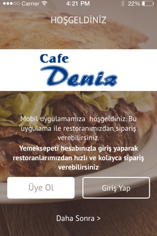 Deniz Cafe screenshot 2