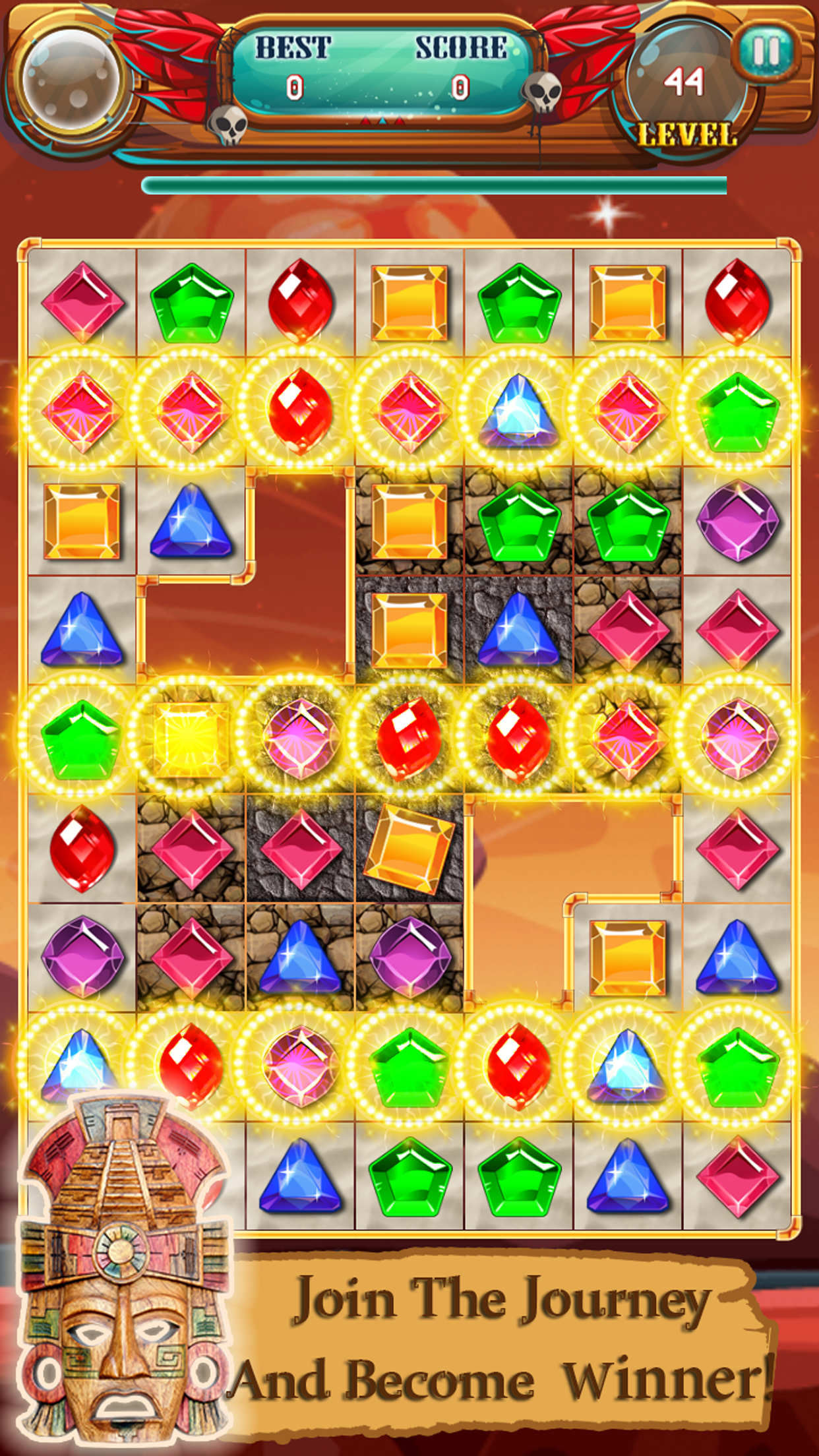 Jewel Ultimate - Match 3 Puzzle Jewels Garden Free