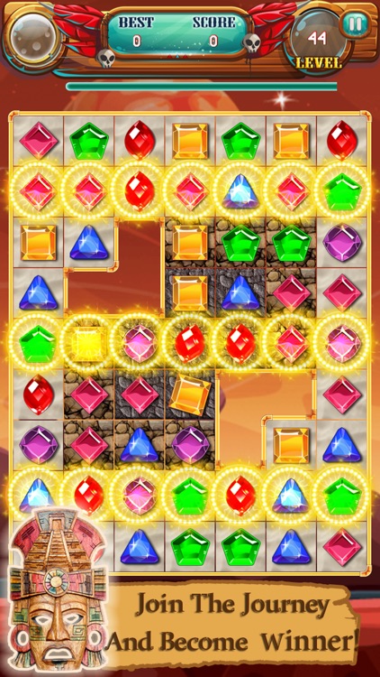 Jewel Ultimate - Match 3 Puzzle Jewels Garden Free screenshot-3