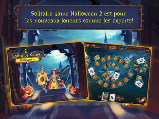 Screenshot #4 pour Solitaire game Halloween 2 Gratuit HD