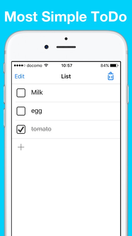 Simple ToDo List - 1 task list