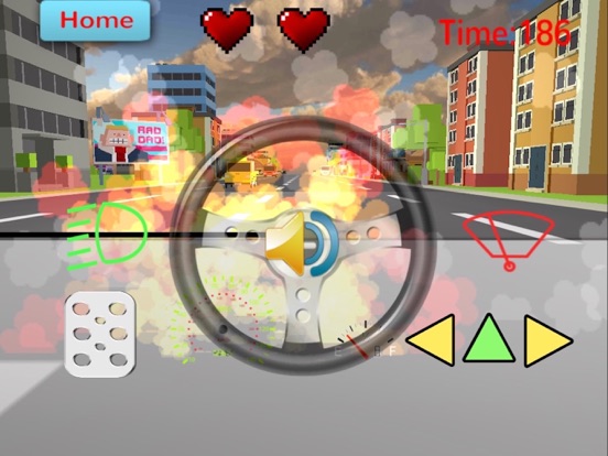 baby school bus driving simulator 3d game for toddler and kids (free)  - QCat iPad screenshot 5 - Education app