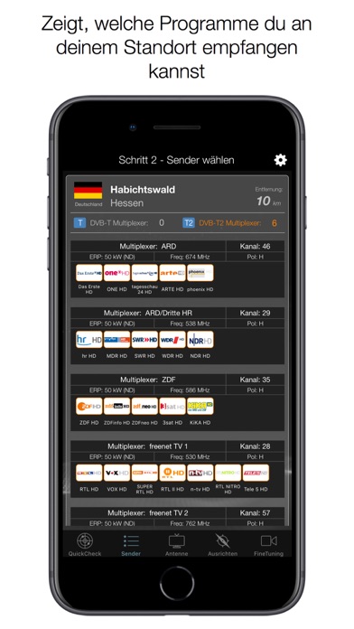 DVB-T2 Finder screenshot 5