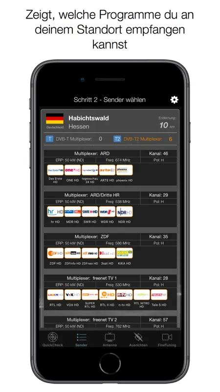 DVB-T2 Finder screenshot 5 of 10
