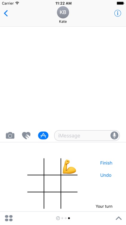 Tic Tac Toe with iMessage