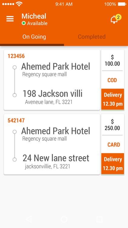 Deliverypig Driver App