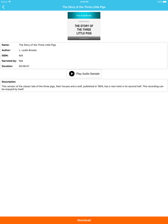 Screenshot #5 pour Kids Audiobooks