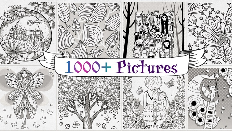 Coloring Book for Adults App •