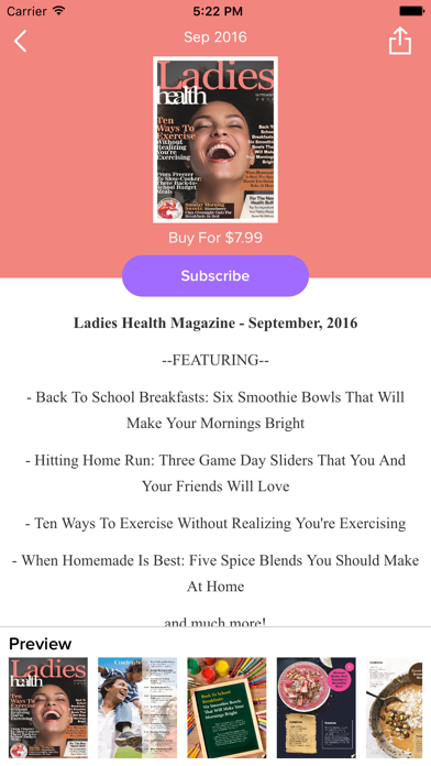 Ladies Health Magazineのおすすめ画像3