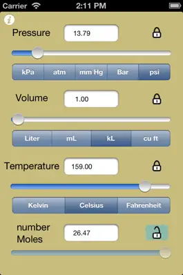 Game screenshot Best Ideal Gas Law Calculator mod apk