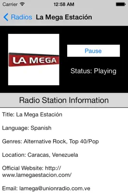 Game screenshot Venezuela Radio Live Player (Caracas / Spanish / español) apk