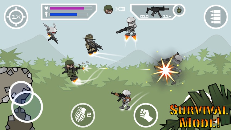 Doodle Army 2 : Mini Militia - Online Multiplayer