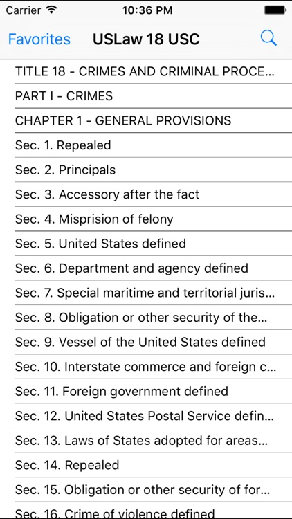 USLaw 18 USC - Federal Criminal Law