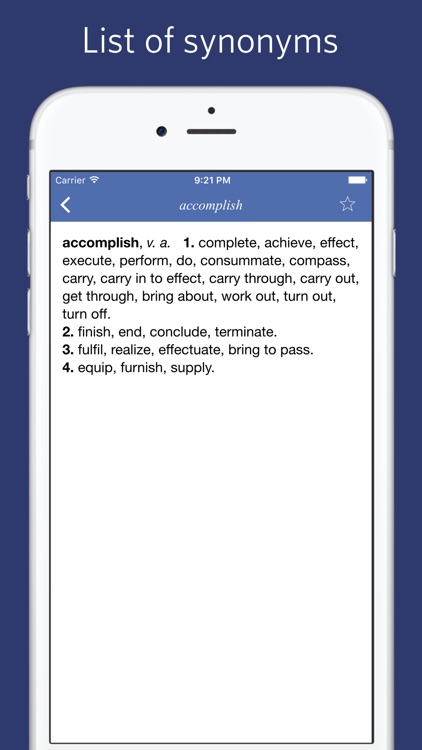 Synonyms and synonymous expressions dictionary screenshot-3