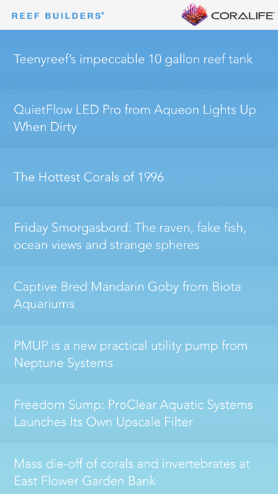 How to cancel & delete Reef Builders - Reef Tank News from iphone & ipad 1