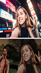 Cut paste Halloween photos Stickers photo editor screenshot