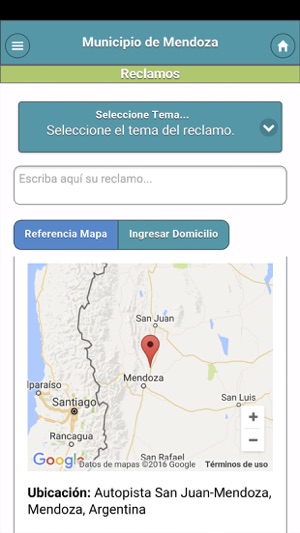 Ciudad de Mendoza - Reclamos(圖2)-速報App