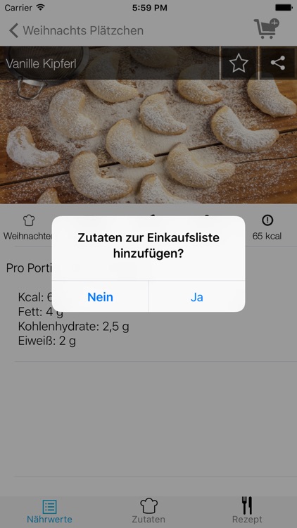 Weihnachtsplätzchen Low Carb - die leckersten Backrezepte screenshot-4