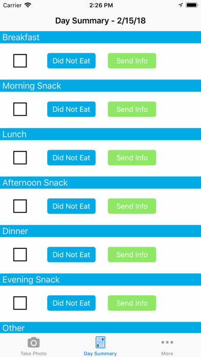 App screenshot