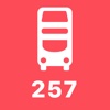 My London TFL Bus Times - 257