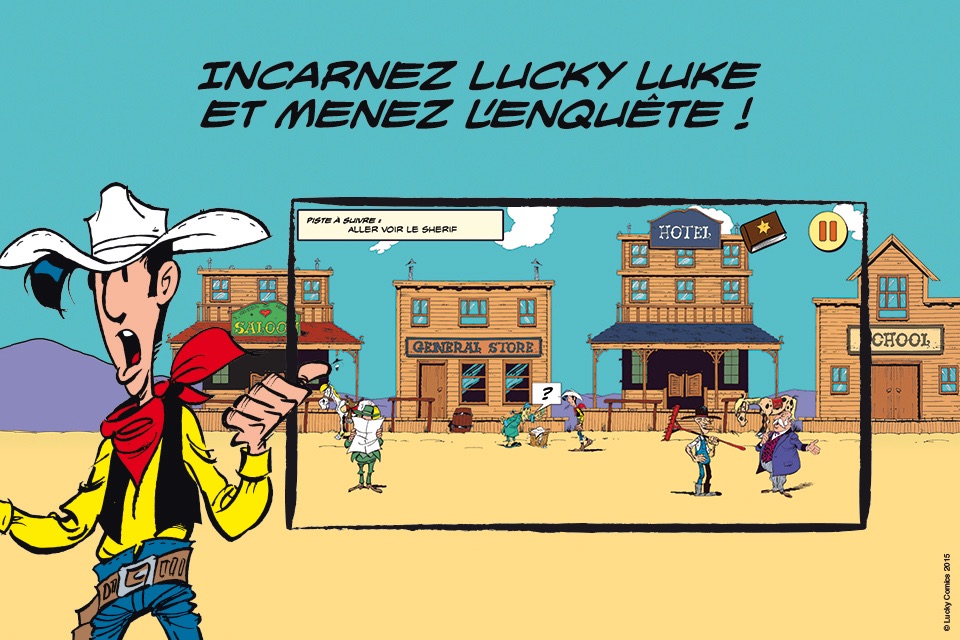 Lucky Luke - Rififi à Daisy Town screenshot 2