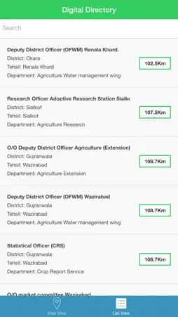 Digital Directory screenshot 2