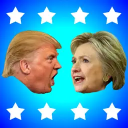 Donald Trump vs. Hillary Clinton: Protect and Defend Your Candidate app icon
