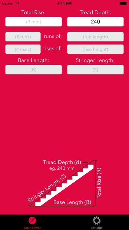Stair Help – Staircase Riser + Stringer Calculator