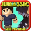 JURASSIC CRAFT ( Dino Hunter ): SURVIVAL Block Mini Game with Multiplayer
