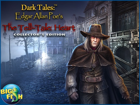 Dark Tales: Edgar Allan Poe’s The Tell-tale Heart - A Hidden Object Mystery iPad app afbeelding 5