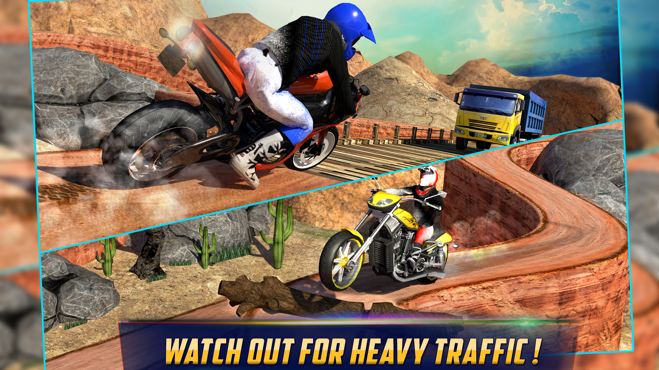 Crazy Offroad Hill Biker 3D