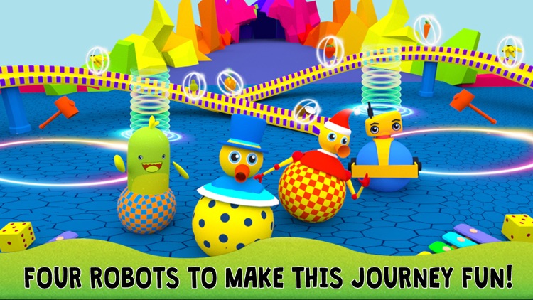 Timpy Robots- Bumper Robots Game For Kids by Touchzing Media