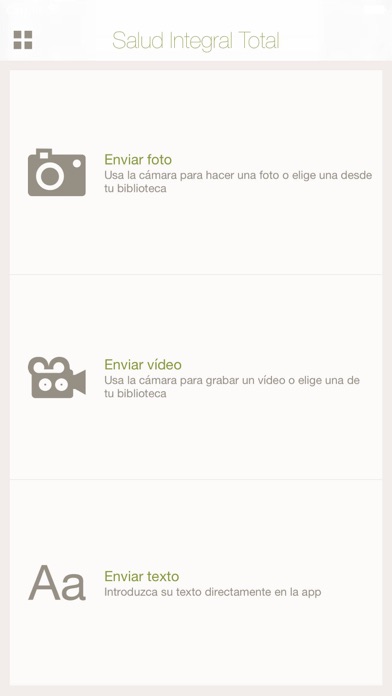Salud Integral Total app screenshot