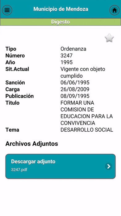 Screenshot #2 pour Ciudad de Mendoza - Digesto