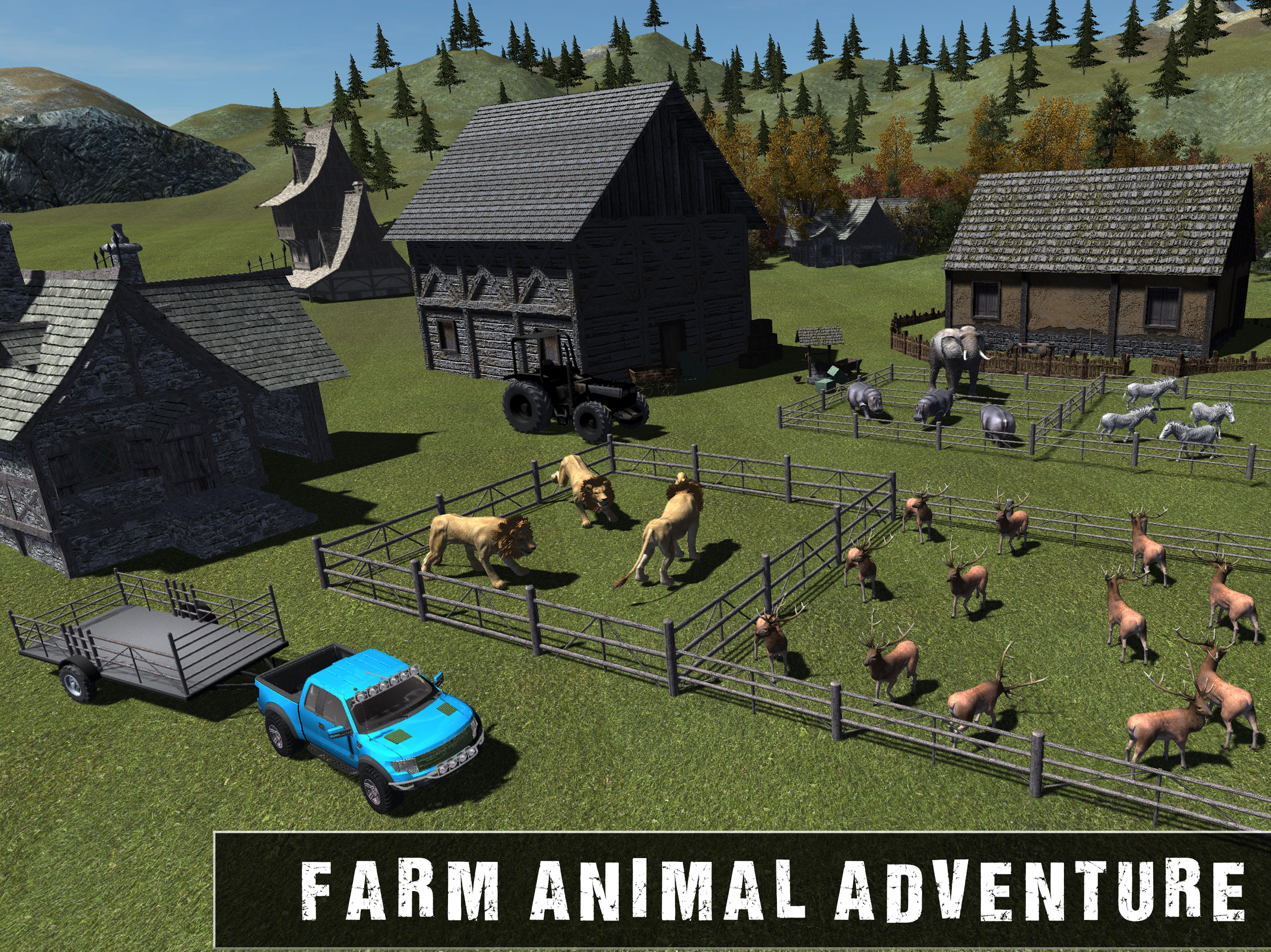 Off Road Animal Transporter 4x4