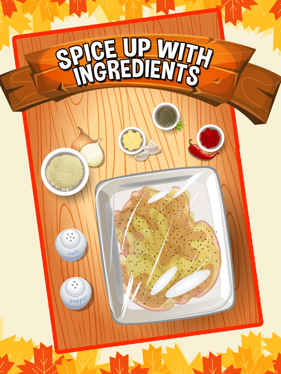 Screenshot #5 pour Turkey - Thanksgiving Baby Chef Girls & Teens