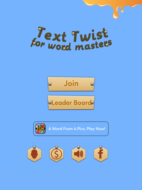 Text Twist for Word Masters iPad screenshot 1 - Games app
