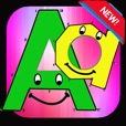 ABC彩图点到点，为孩子和幼儿连接点数量着色页