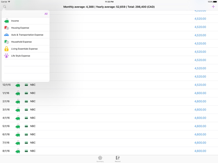 HomeCalc screenshot-4