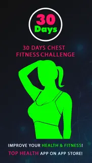 30 day chest fitness challenges ~ daily workout iphone screenshot 1