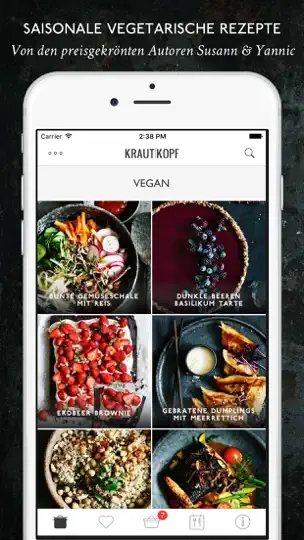 Screenshot von Krautkopf auf dem iPhone 1