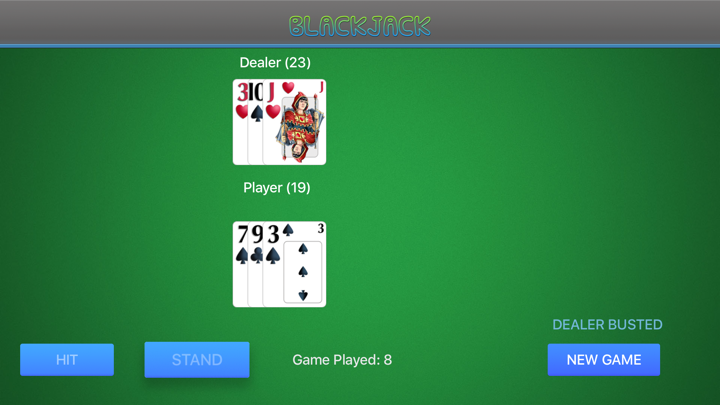 Screenshot #3 pour Blackjack Card Game HD