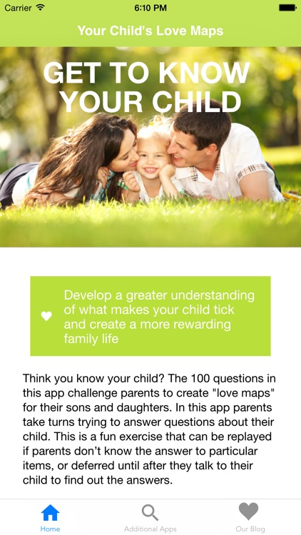 Your Child's Love Map