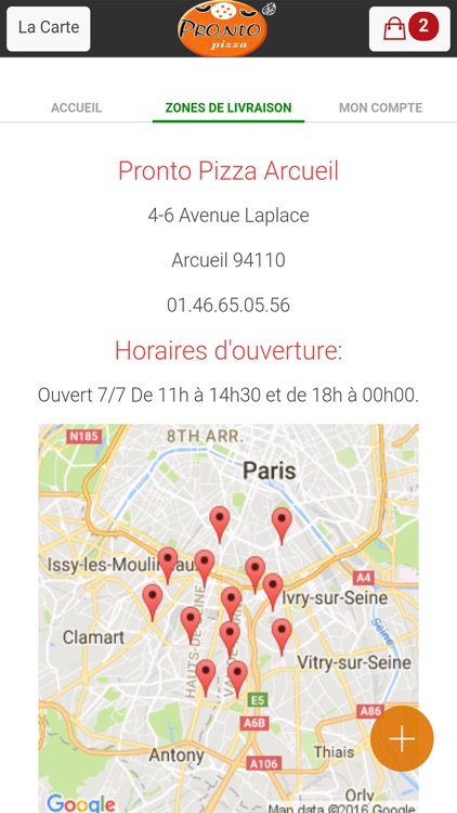 Pronto Pizza Arcueil screenshot-4