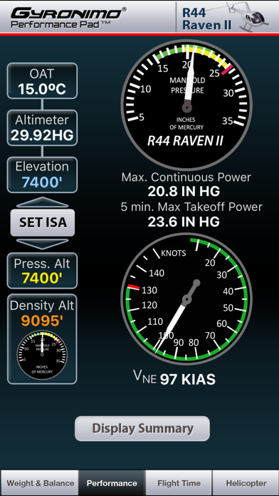 R44 Pad XS Screenshot