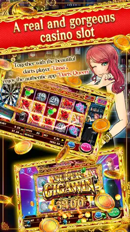 Game screenshot Darts Queen - VIDEO SLOT apk