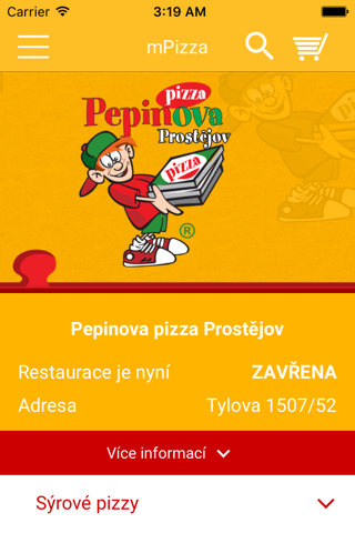Pepinova pizza - náhled